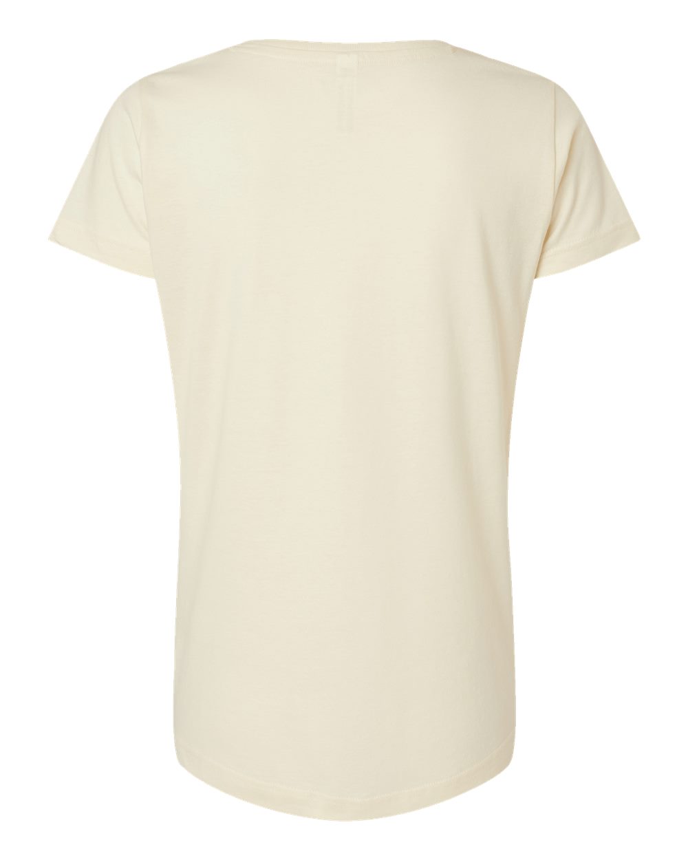Live & Tell by LAT 3516 Women's Fine Jersey Tee in Natural, back