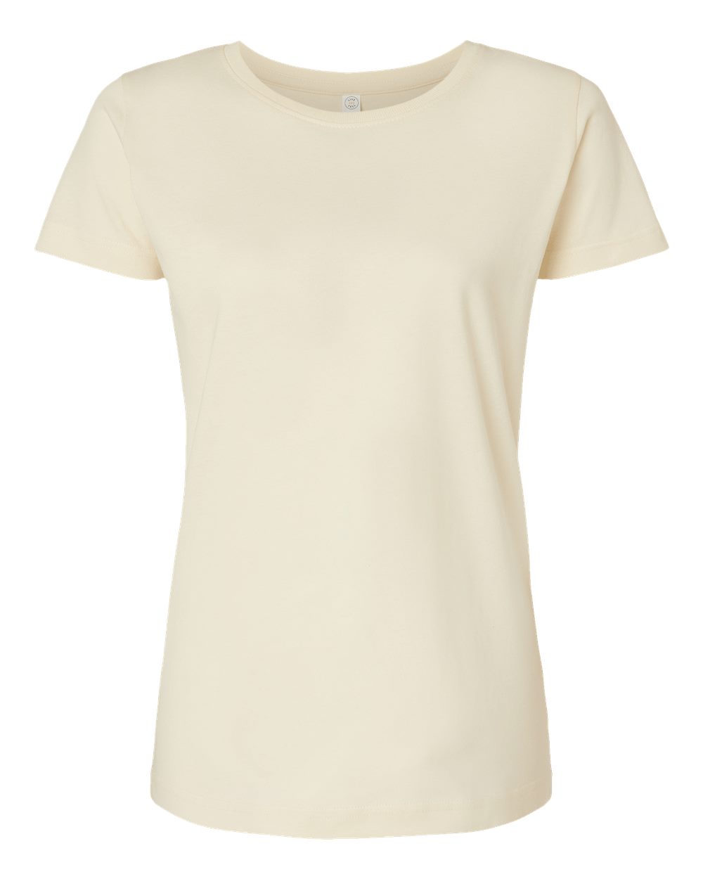 Live & Tell by LAT 3516 Women's Fine Jersey Tee in Natural