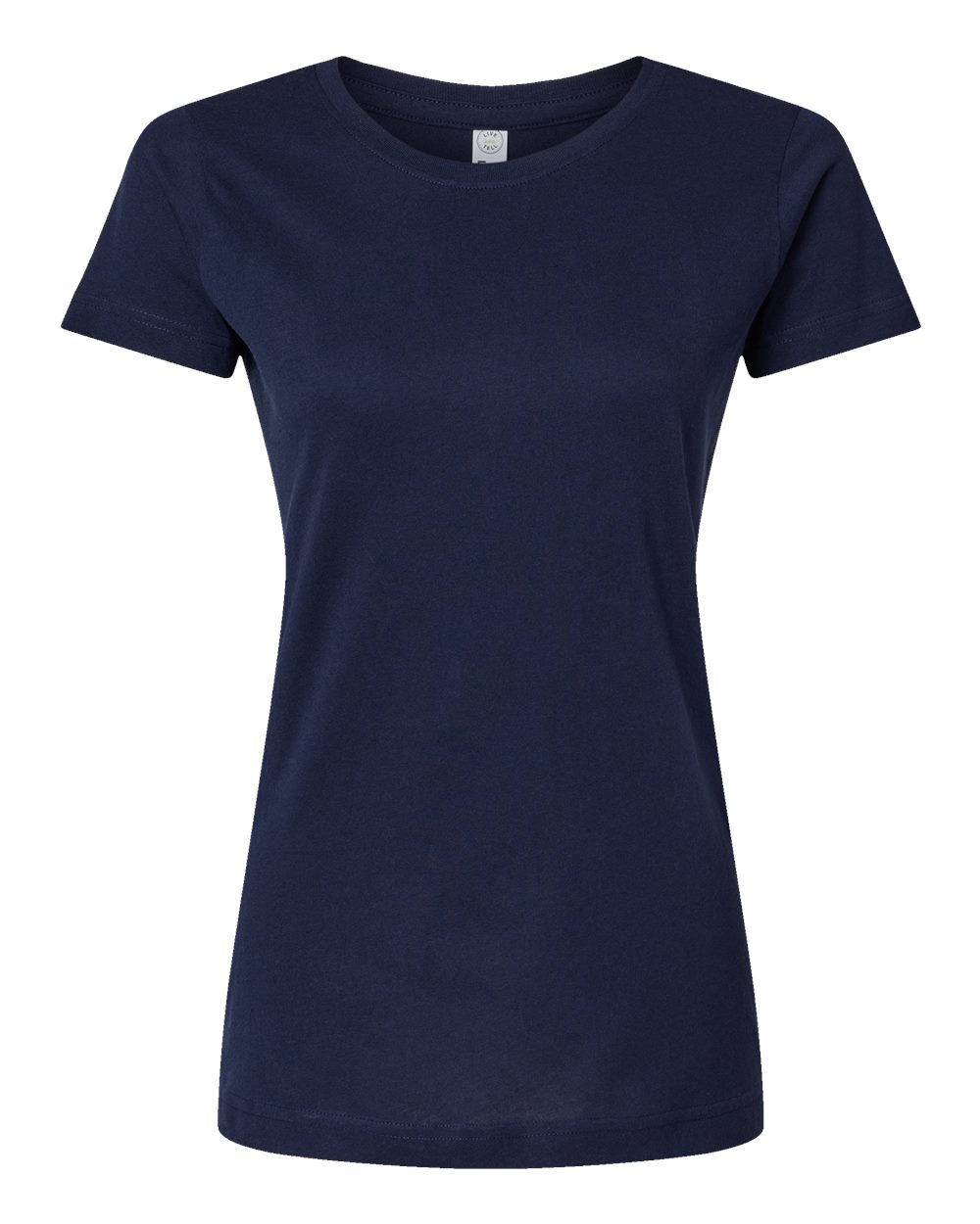 Live & Tell by LAT 3516 Women's Fine Jersey Tee in Navy