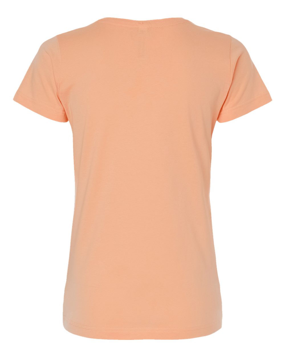 Live & Tell by LAT 3516 Women's Fine Jersey Tee in Peachy, back