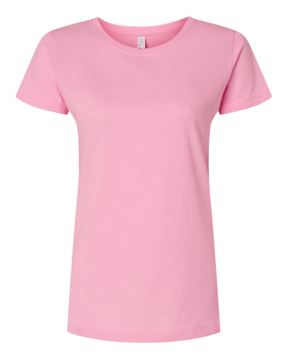 Live & Tell by LAT 3516 Women's Fine Jersey Tee in Pink