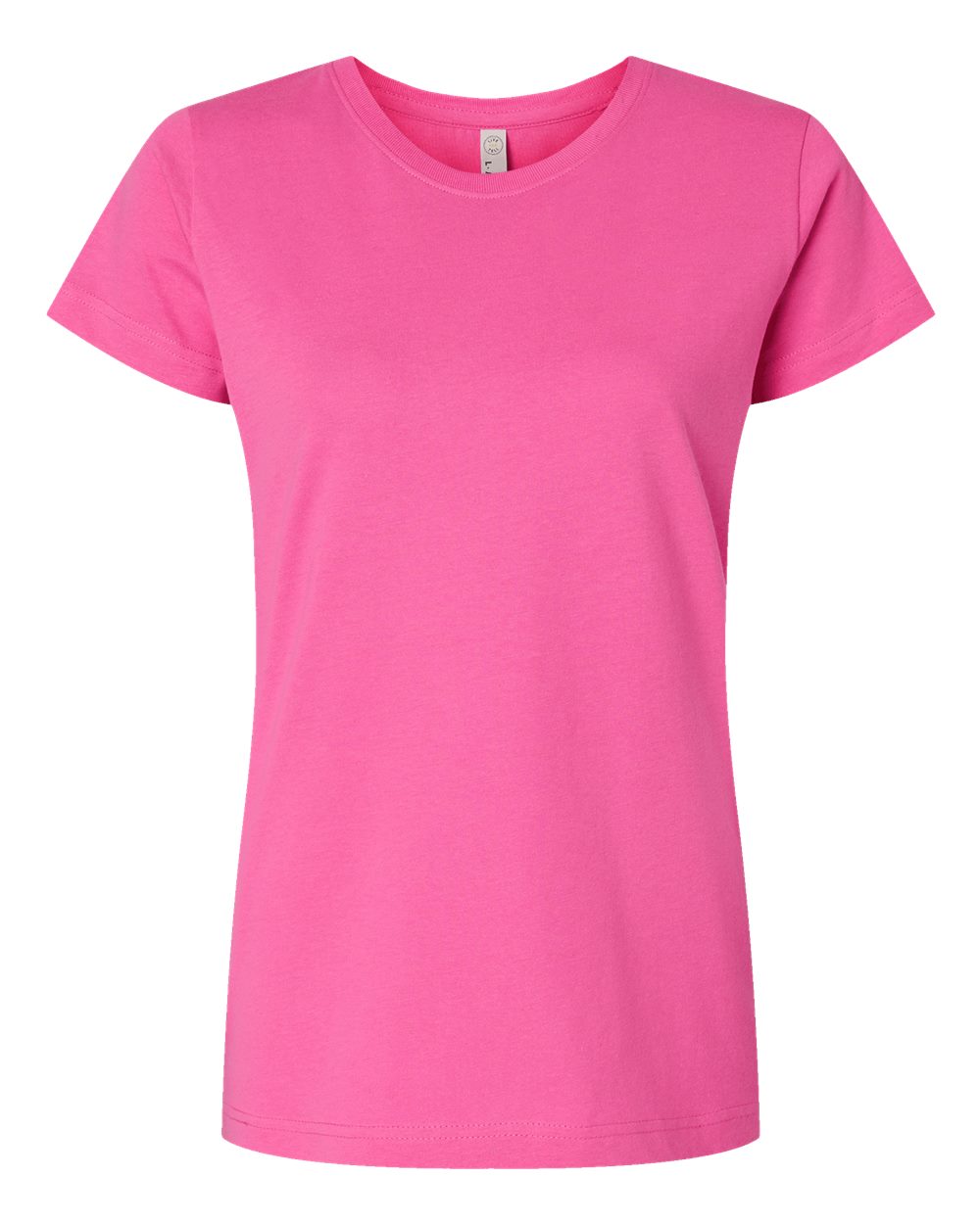 Live & Tell by LAT 3516 Women's Fine Jersey Tee in Raspberry