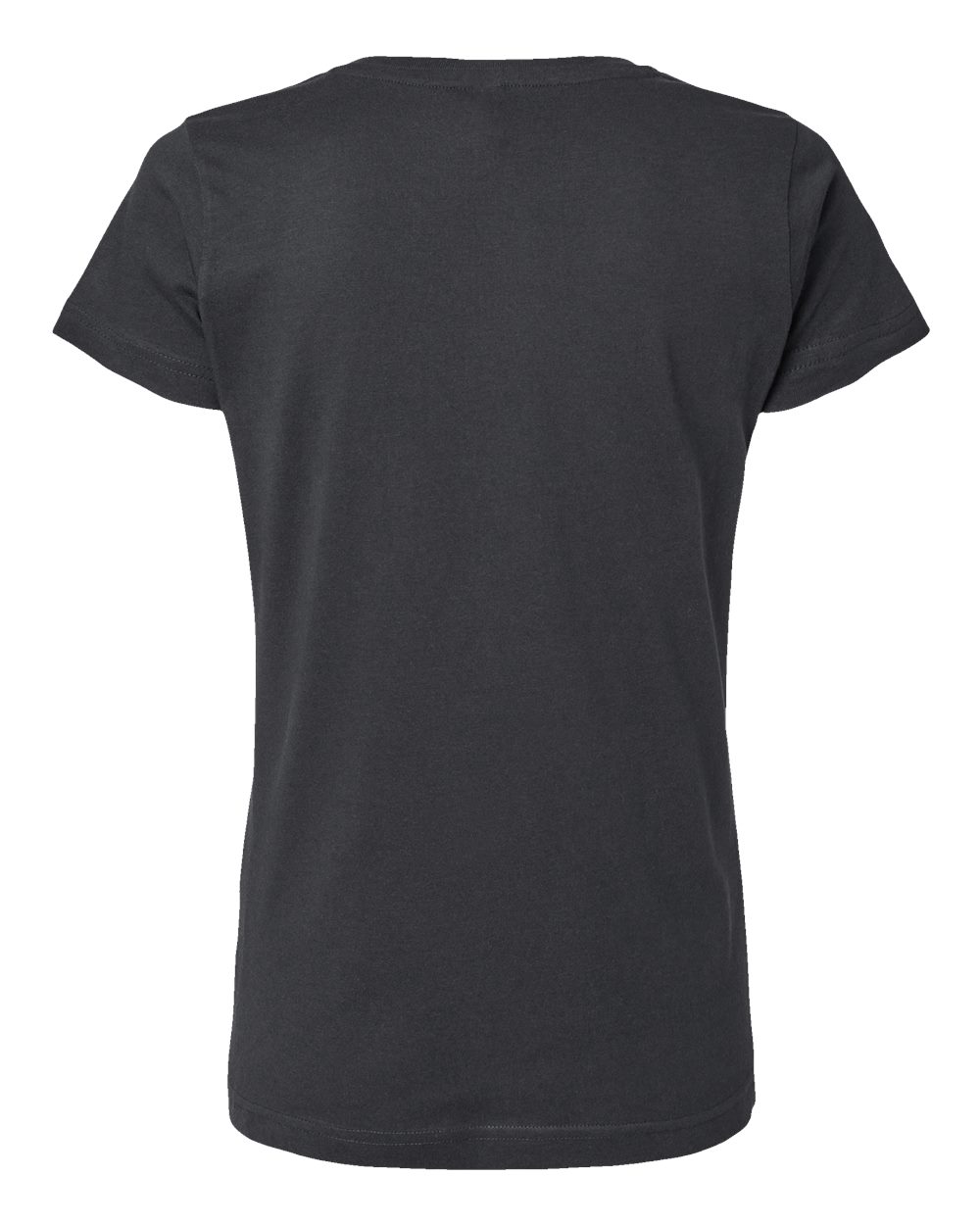 Live & Tell by LAT 3516 Women's Fine Jersey Tee in Slate, back