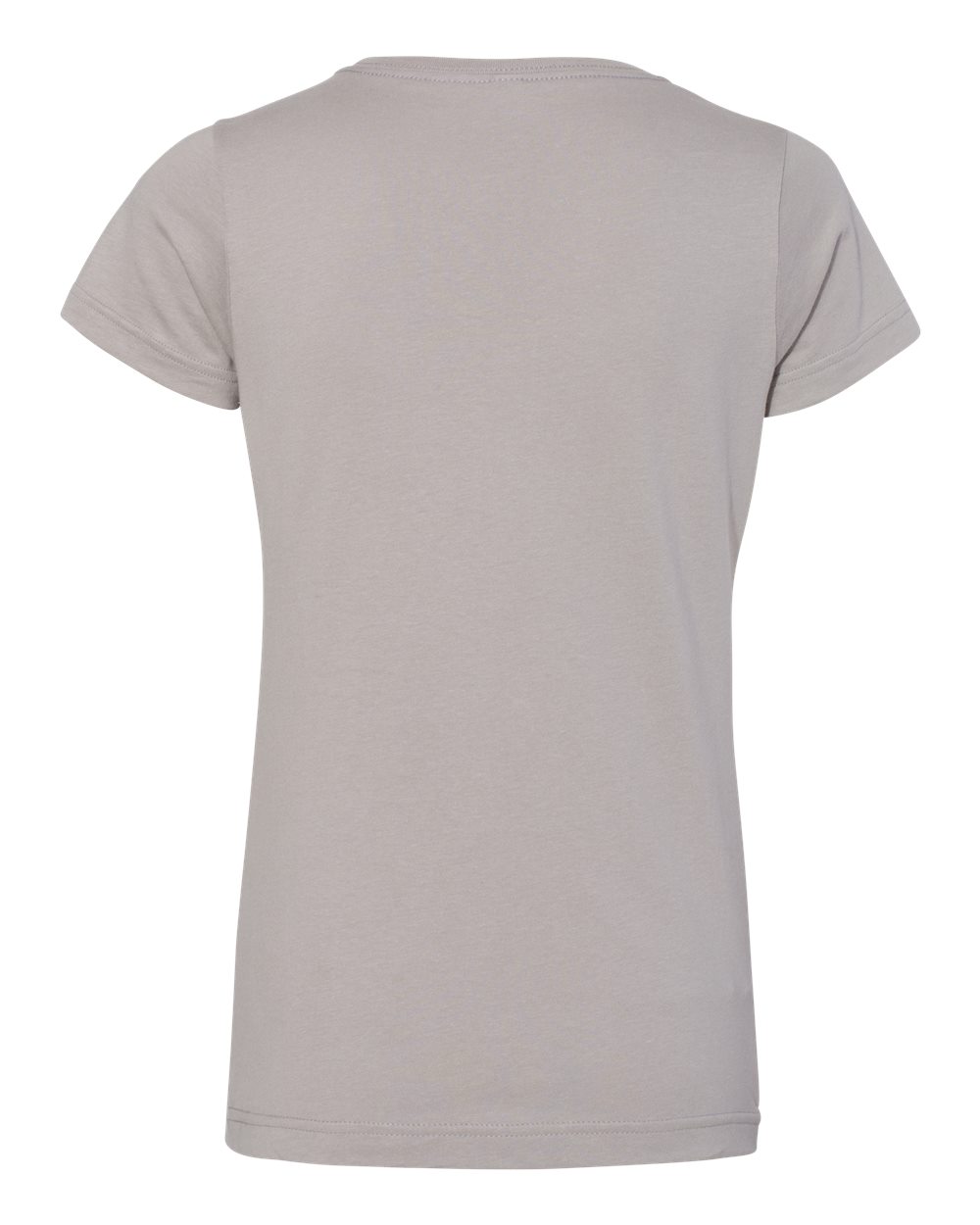 Live & Tell by LAT 3516 Women's Fine Jersey Tee in Titanium, back