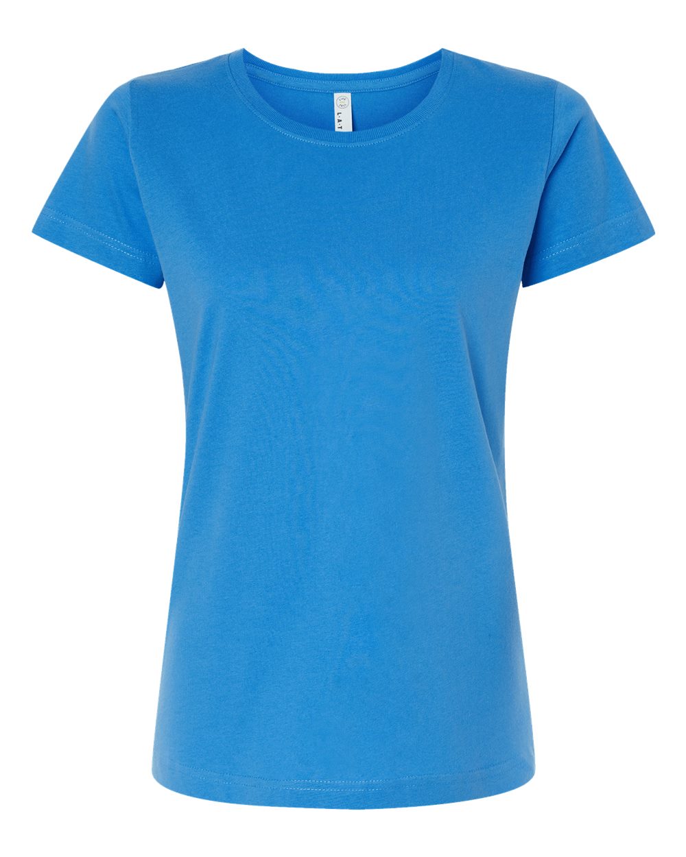 Live & Tell by LAT 3516 Women's Fine Jersey Tee in Tradewind