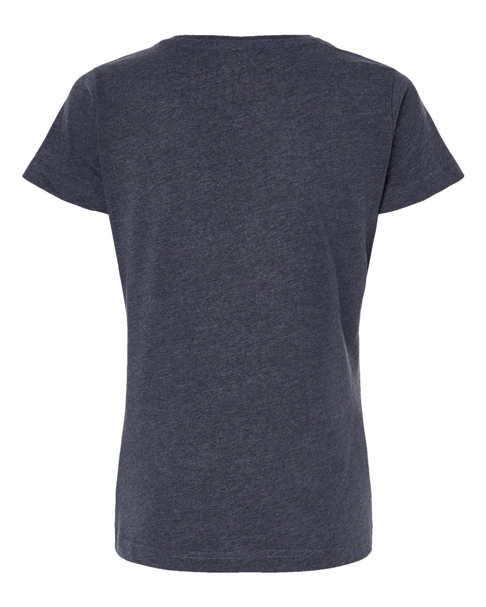 Live & Tell by LAT 3516 Women's Fine Jersey Tee in Vintage Navy, back