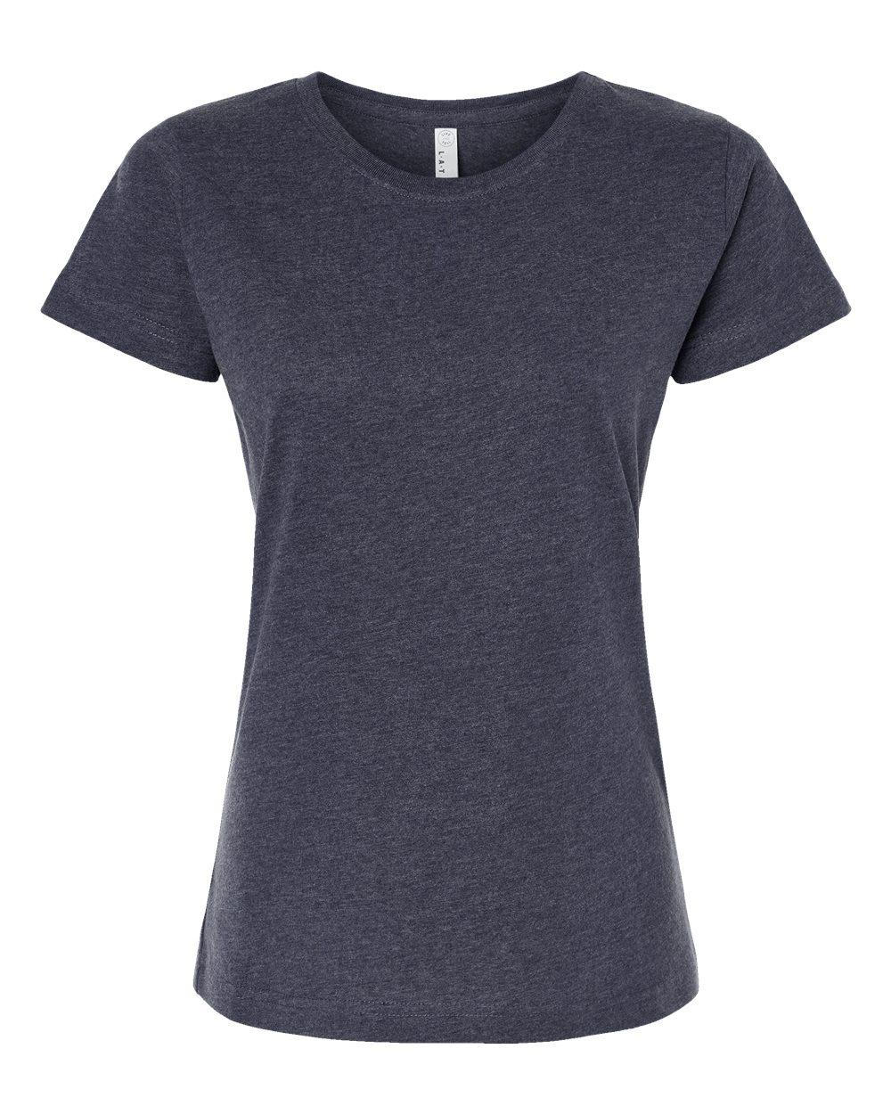 Live & Tell by LAT 3516 Women's Fine Jersey Tee in Vintage Navy