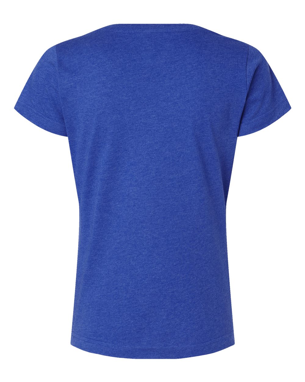 Live & Tell by LAT 3516 Women's Fine Jersey Tee in Vintage Royal, back
