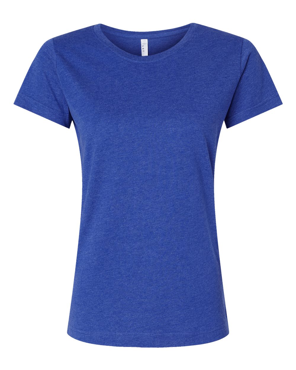 Live & Tell by LAT 3516 Women's Fine Jersey Tee in Vintage Royal