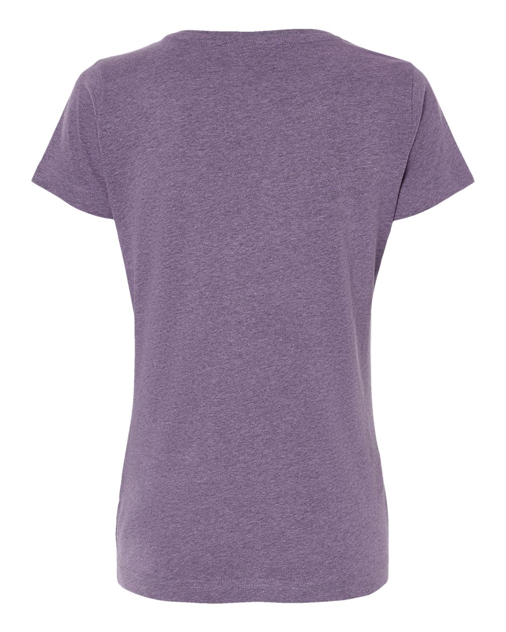 Live & Tell by LAT 3516 Women's Fine Jersey Tee in Wisteria Blackout, back