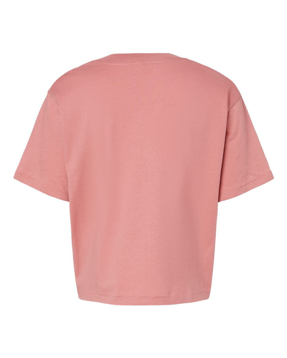 Live & Tell by LAT 3518 Women's Boxy Tee in Mauvelous, back
