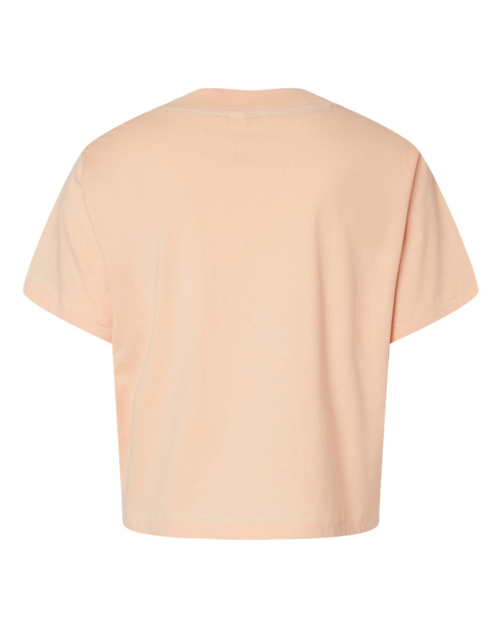 Live & Tell by LAT 3518 Women's Boxy Tee in Peachy, back