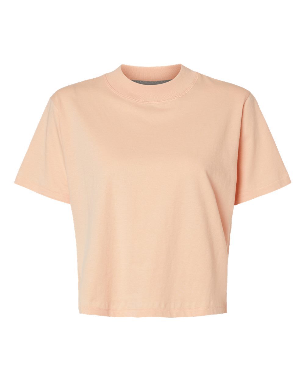 Live & Tell by LAT 3518 Women's Boxy Tee in Peachy