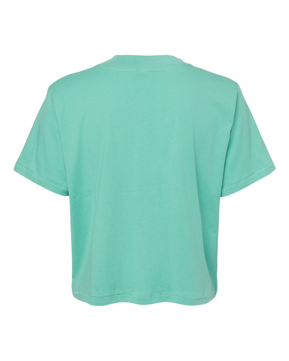Live & Tell by LAT 3518 Women's Boxy Tee in Saltwater, back