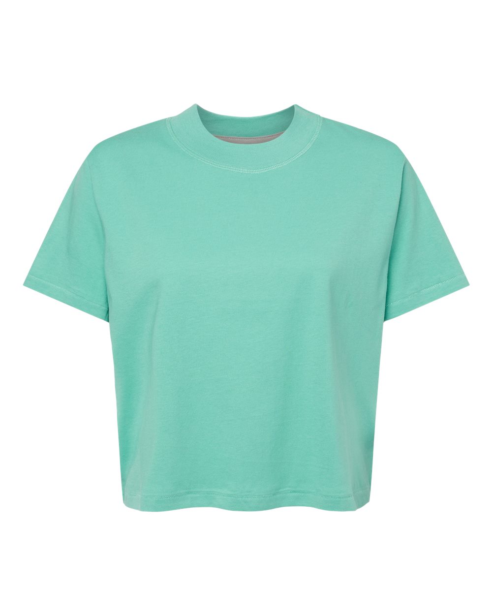 Live & Tell by LAT 3518 Women's Boxy Tee in Saltwater