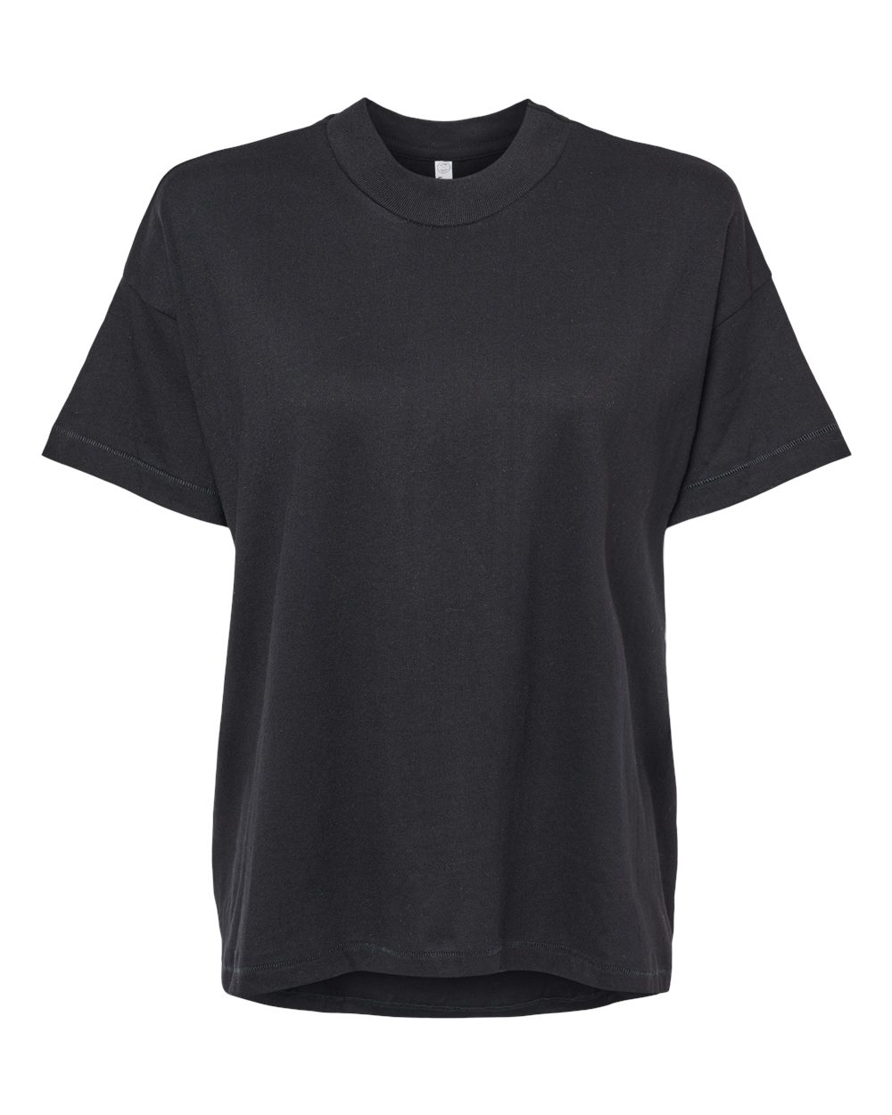 Live & Tell by LAT 3519 Women's Hi-Lo Tee in Black