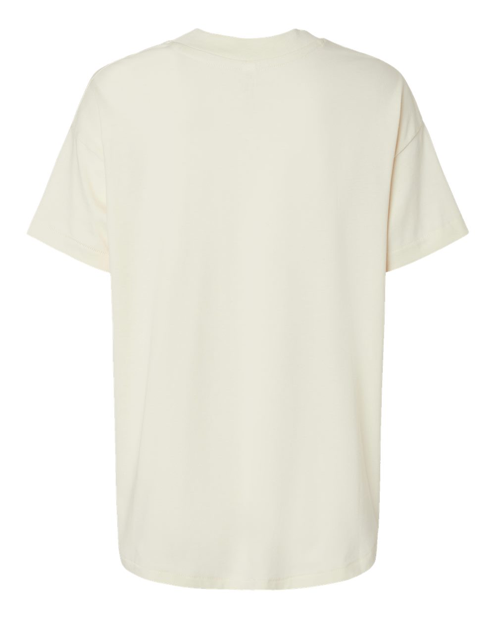 Live & Tell by LAT 3519 Women's Hi-Lo Tee in Natural, back