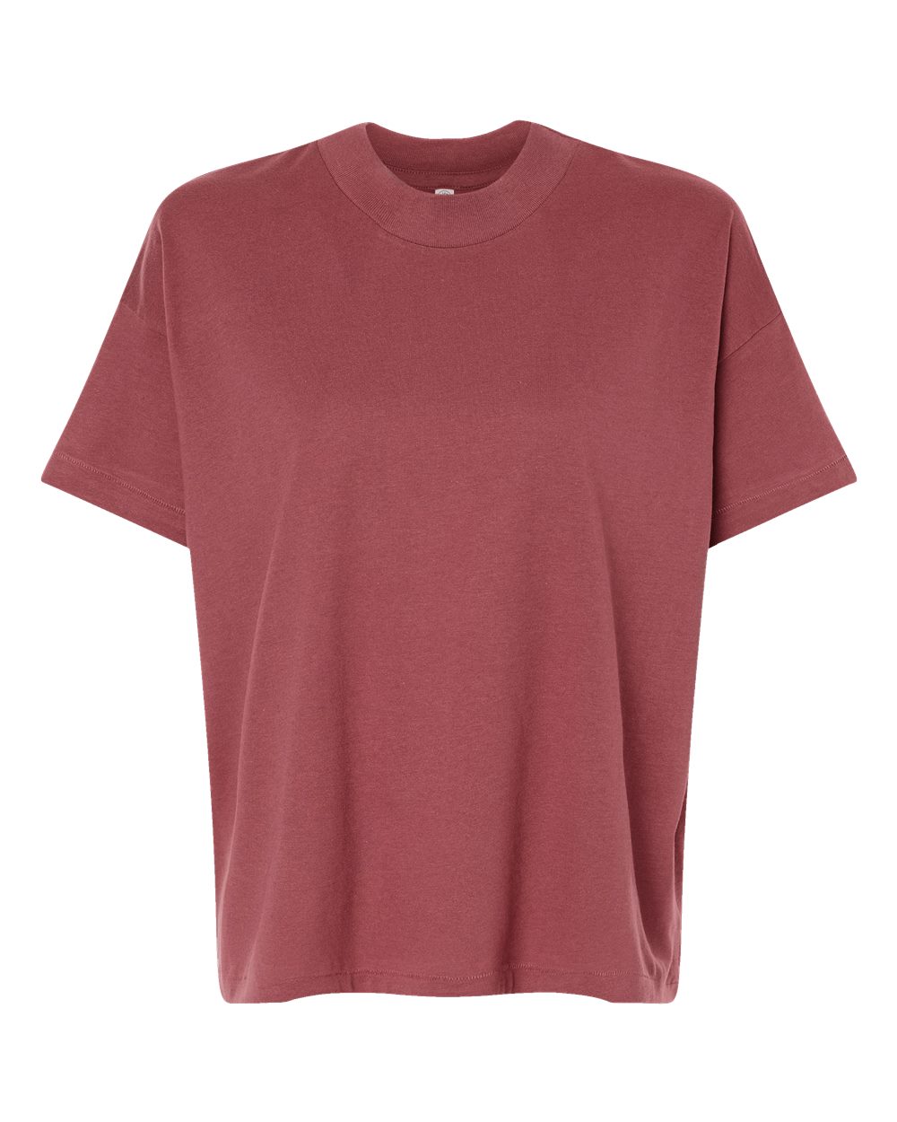 Live & Tell by LAT 3519 Women's Hi-Lo Tee in Rouge