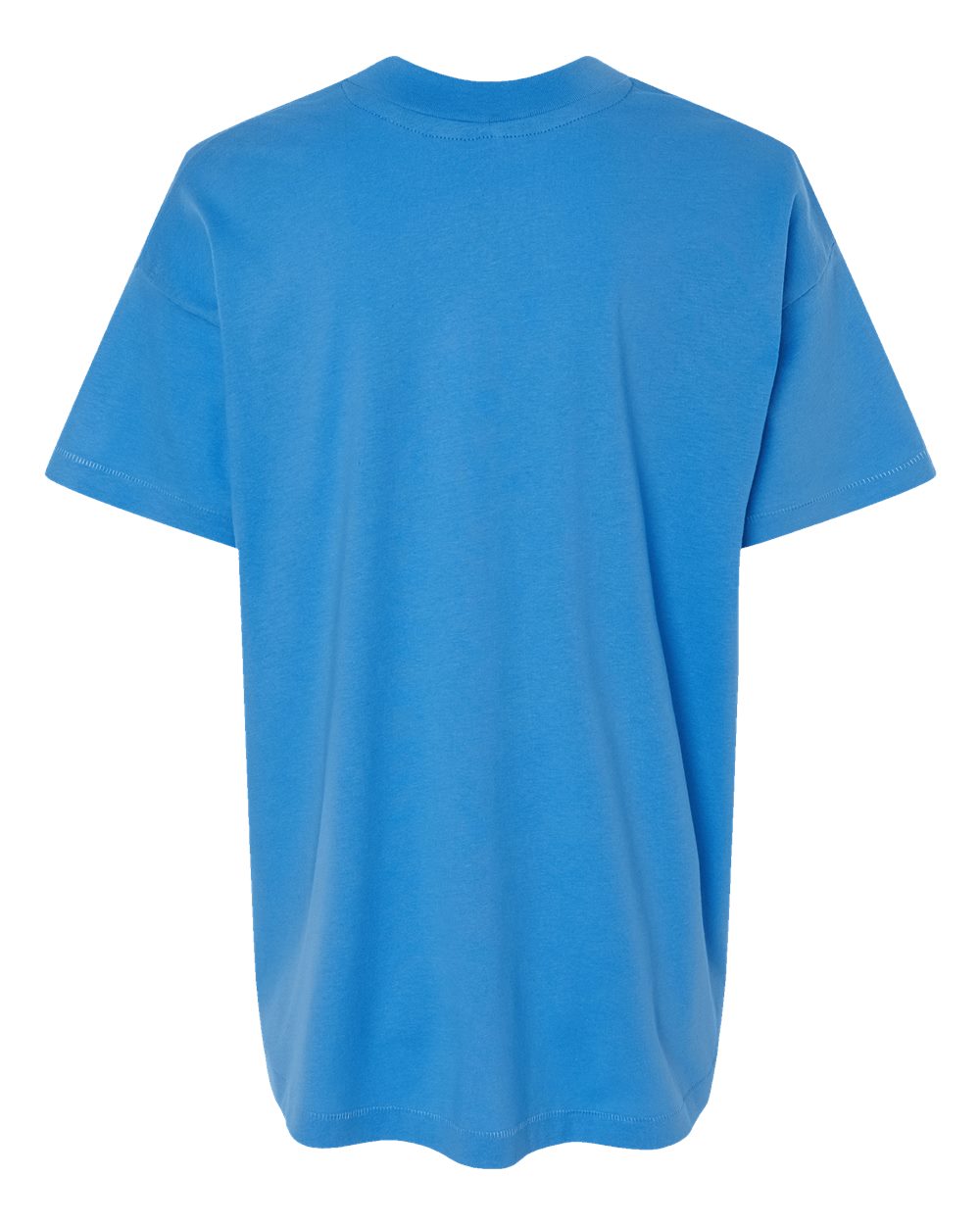 Live & Tell by LAT 3519 Women's Hi-Lo Tee in Tradewind, back
