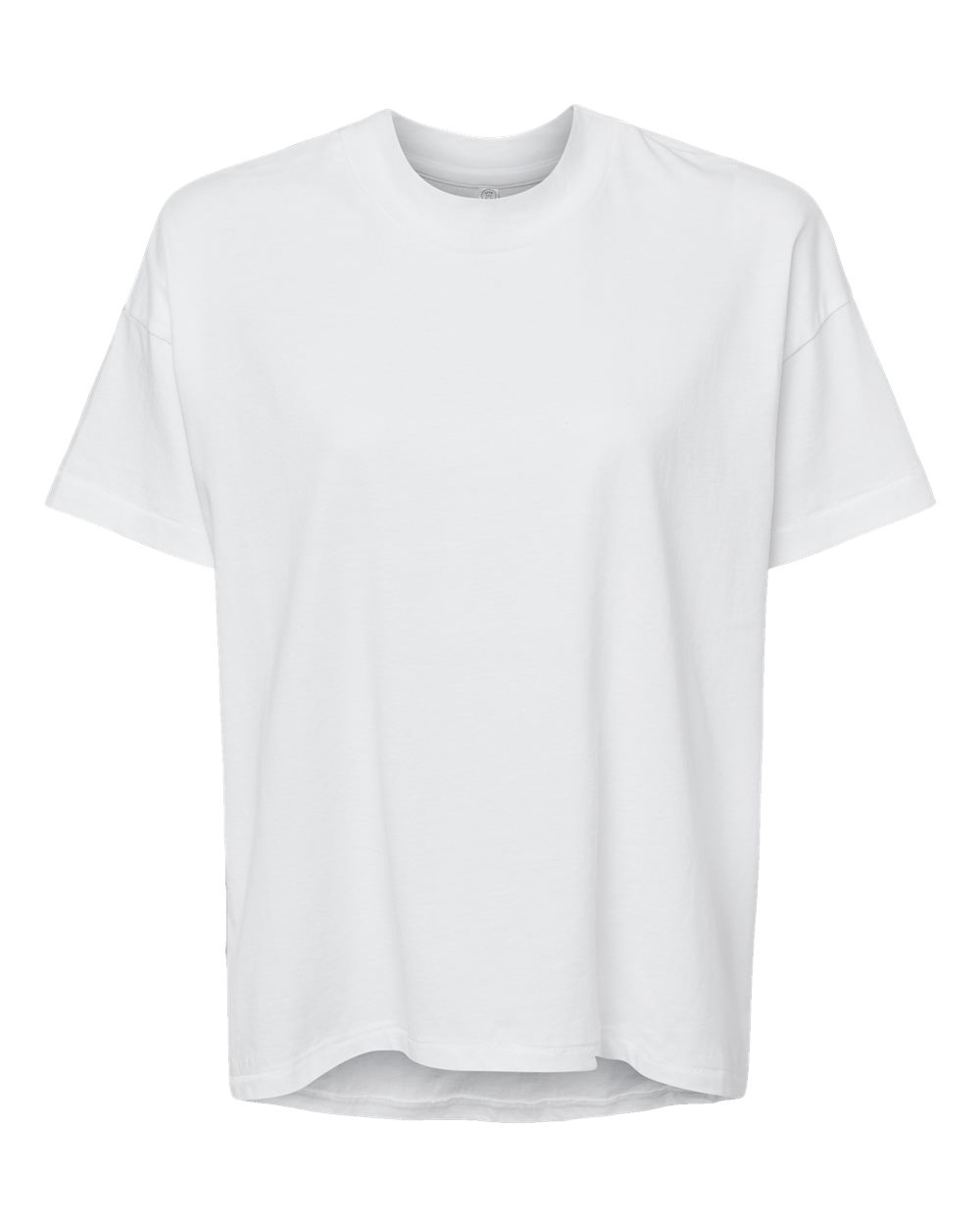 Live & Tell by LAT 3519 Women's Hi-Lo Tee in White