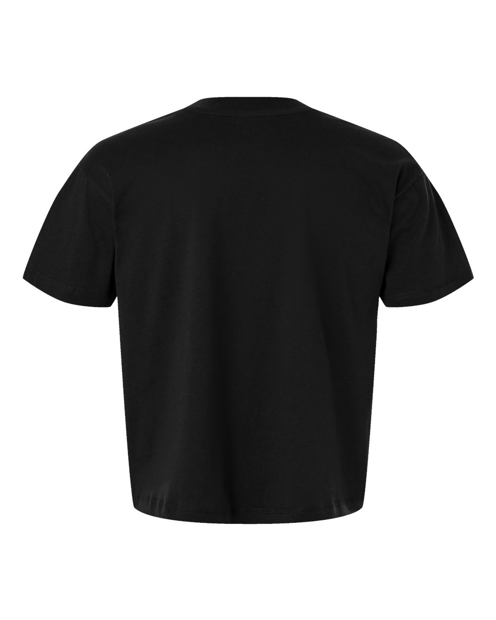 Live & Tell by LAT 3520 Unisex Boxy Jersey Tee in Black, back