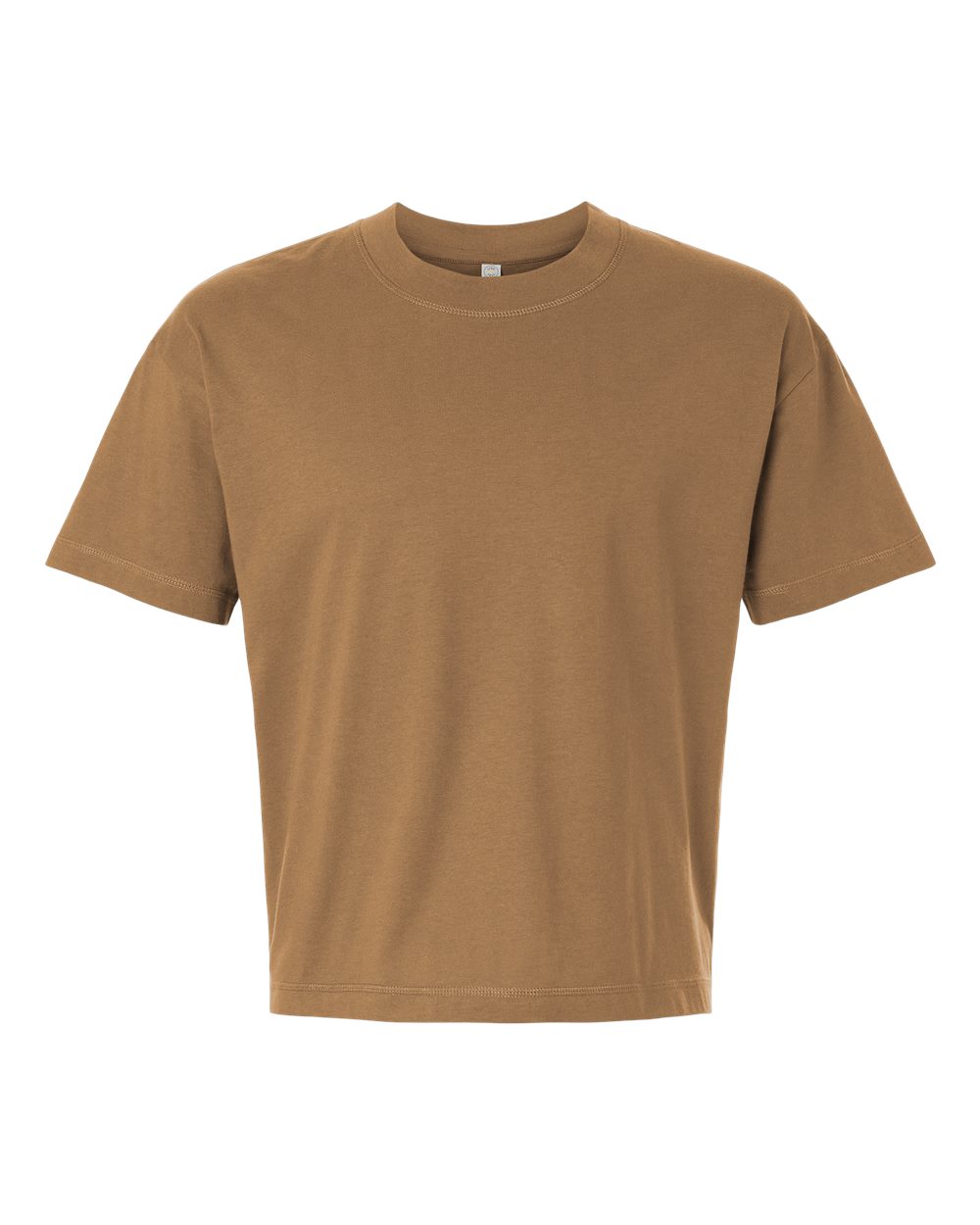 Live & Tell by LAT 3520 Unisex Boxy Jersey Tee in Coyote Brown