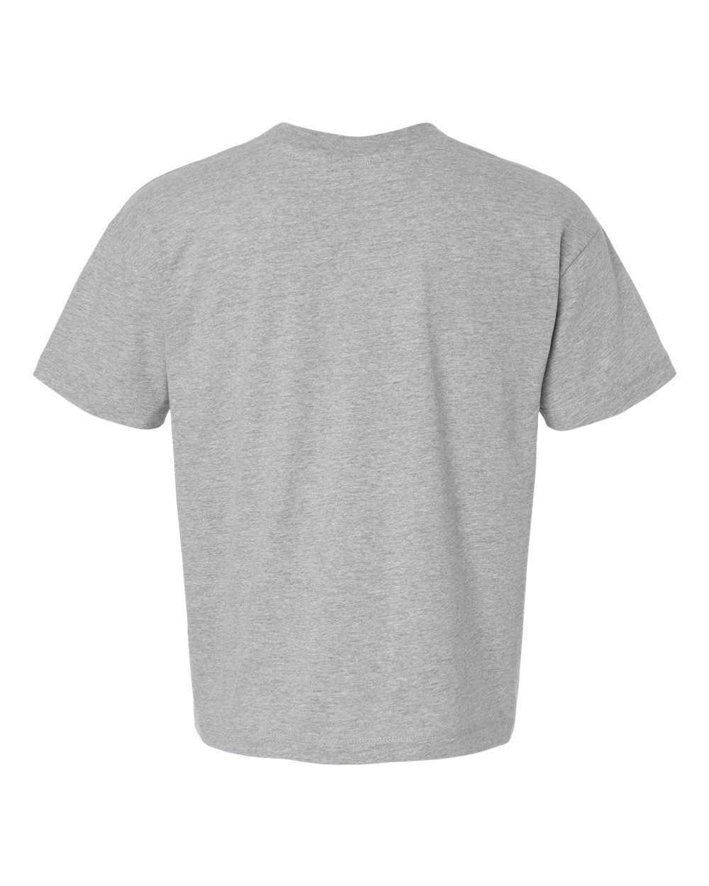 Live & Tell by LAT 3520 Unisex Boxy Jersey Tee in Heather, back