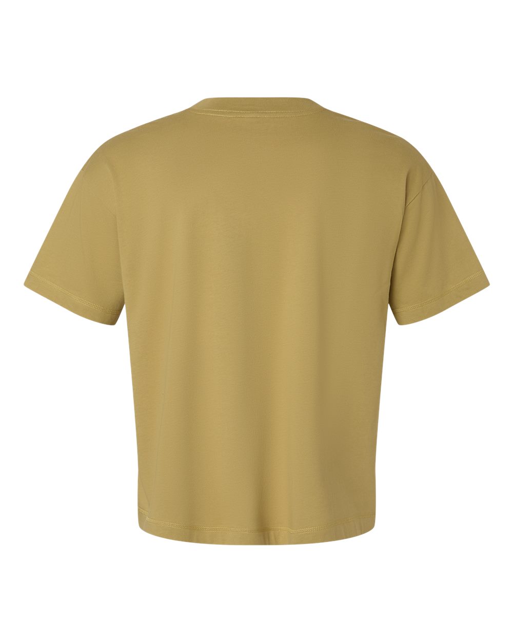 Live & Tell by LAT 3520 Unisex Boxy Jersey Tee in Olive Branch, back