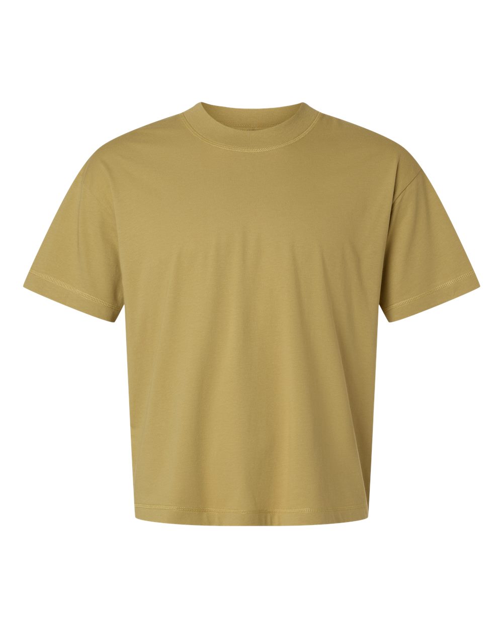 Live & Tell by LAT 3520 Unisex Boxy Jersey Tee in Olive Branch