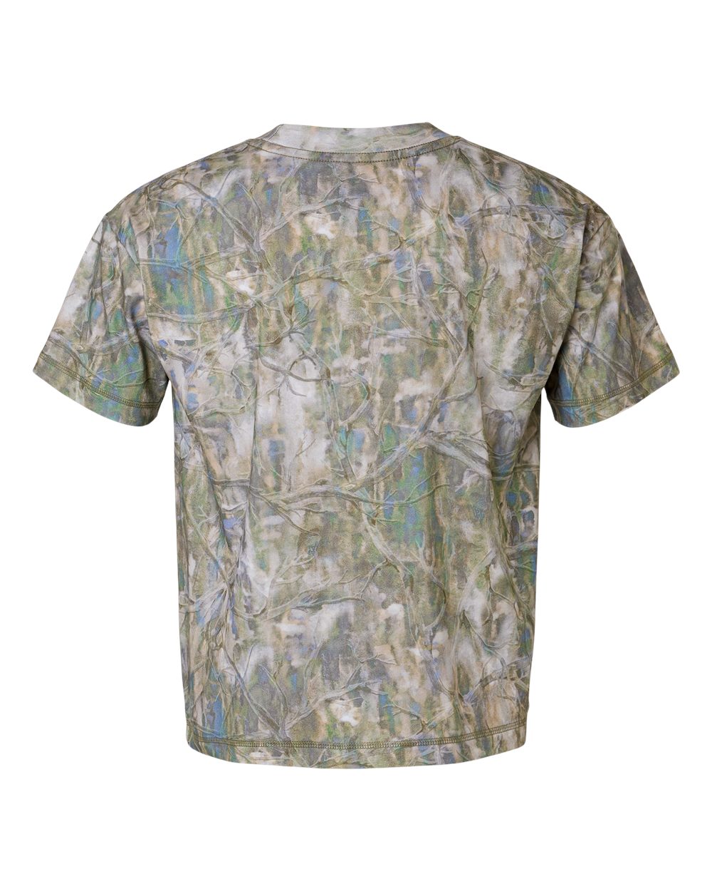 Live & Tell by LAT 3520 Unisex Boxy Jersey Tee in Sage Timberwood, back
