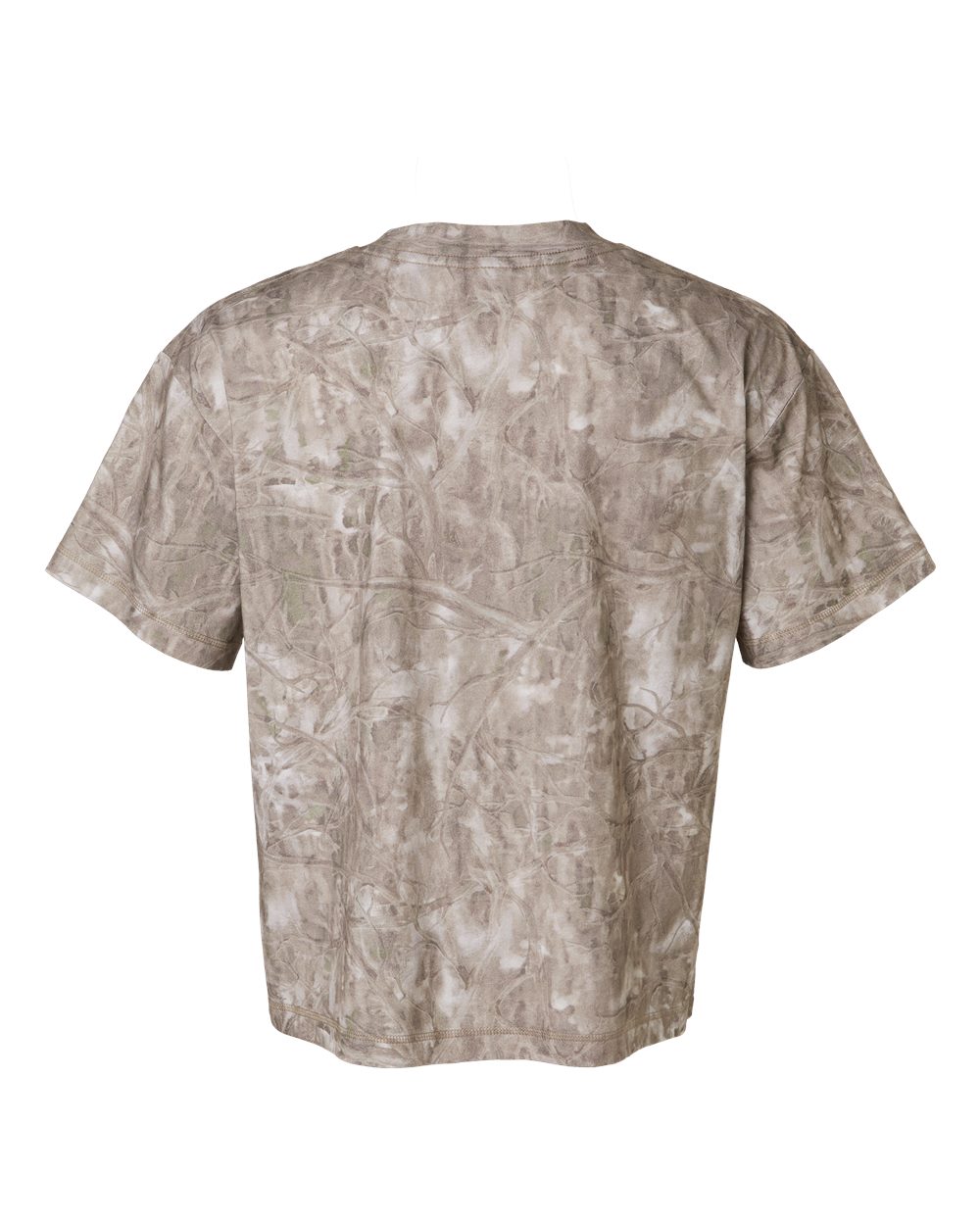 Live & Tell by LAT 3520 Unisex Boxy Jersey Tee in Sand Timberwood, back