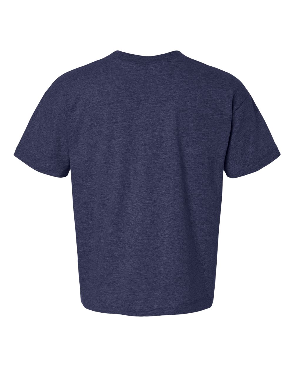 Live & Tell by LAT 3520 Unisex Boxy Jersey Tee in Vintage True Navy, back