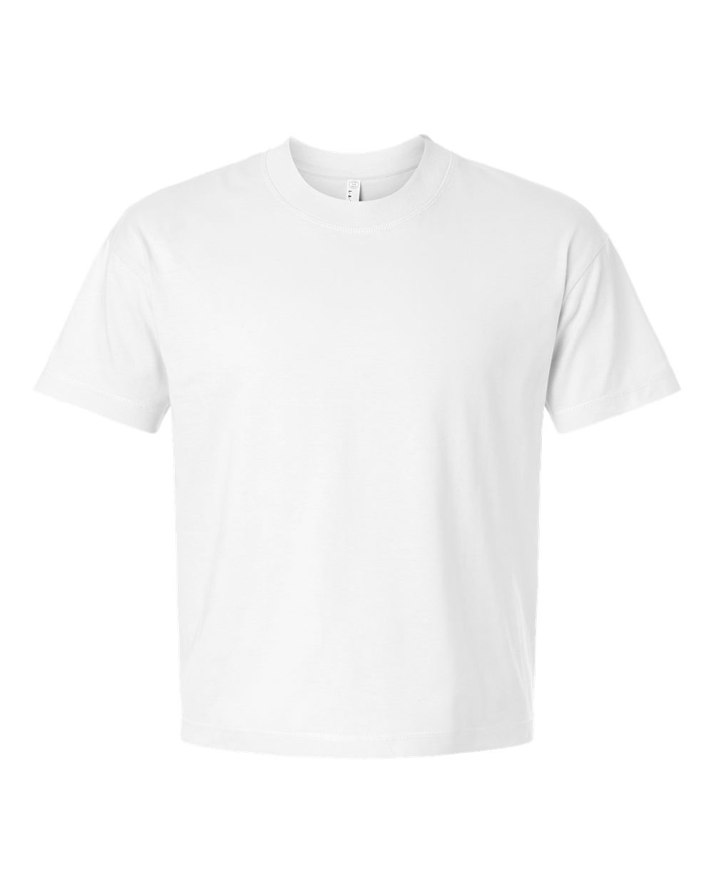 Live & Tell by LAT 3520 Unisex Boxy Jersey Tee in White