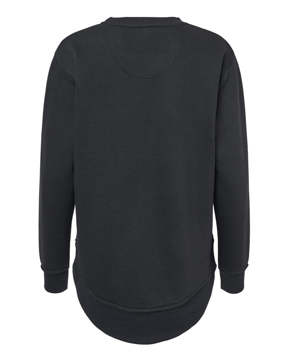 Live & Tell by LAT 3525 Women's Weekend Crewneck Sweatshirt in Black, back