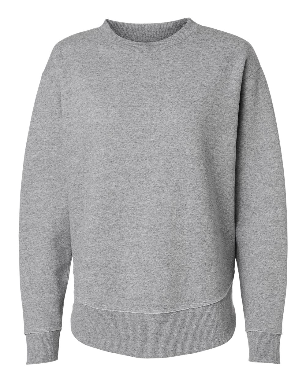 Live & Tell by LAT 3525 Women's Weekend Crewneck Sweatshirt in Heather
