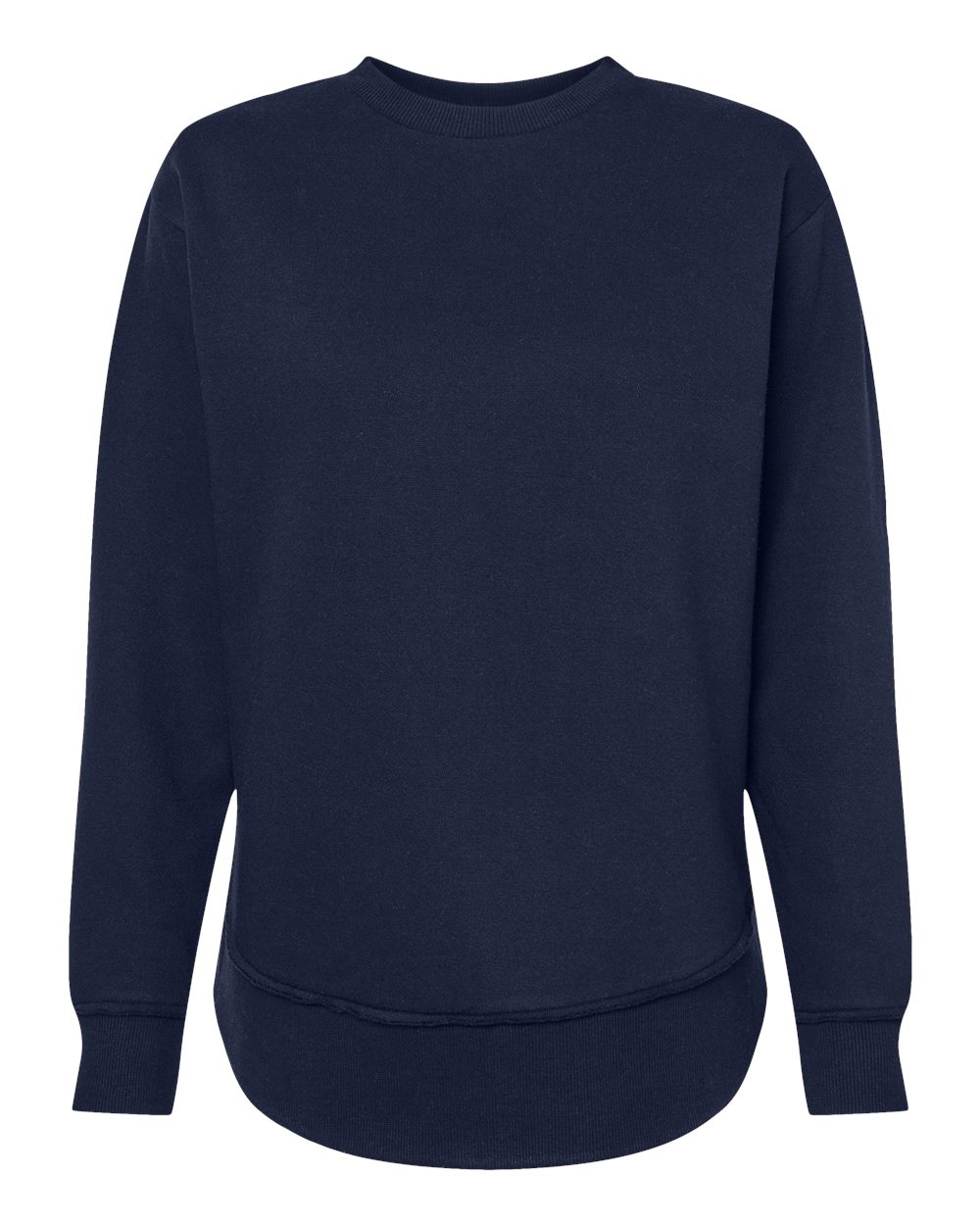 Live & Tell by LAT 3525 Women's Weekend Crewneck Sweatshirt in Navy