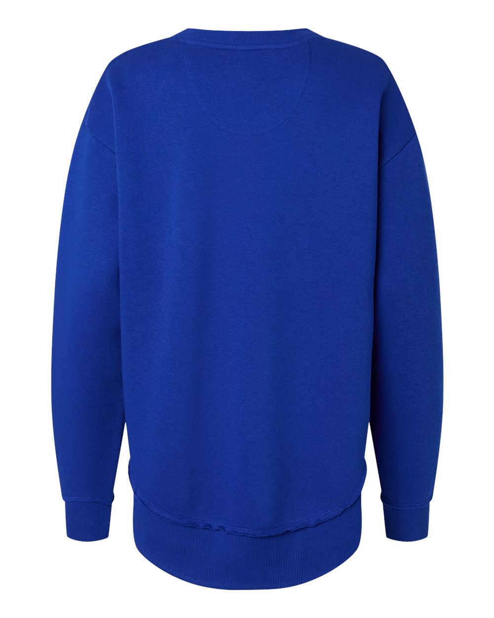 Live & Tell by LAT 3525 Women's Weekend Crewneck Sweatshirt in Royal, back