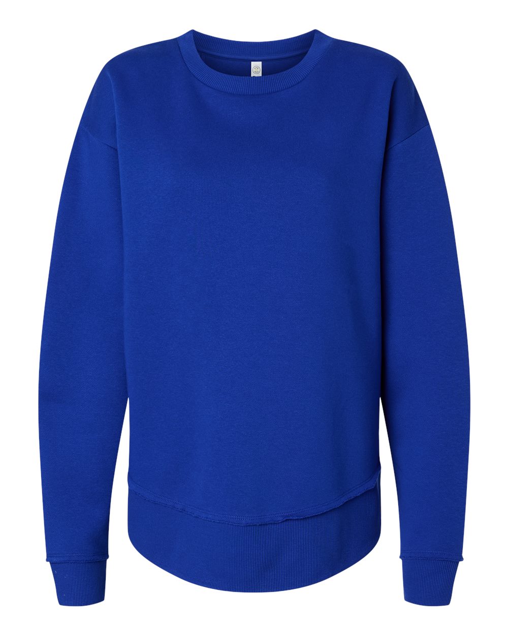 Live & Tell by LAT 3525 Women's Weekend Crewneck Sweatshirt in Royal