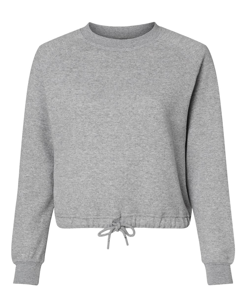 Live & Tell by LAT 3528 Women's Relaxed Boxy Crewneck Sweatshirt in Heather