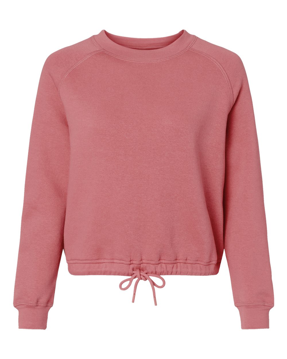 Live & Tell by LAT 3528 Women's Relaxed Boxy Crewneck Sweatshirt in Mauvelous
