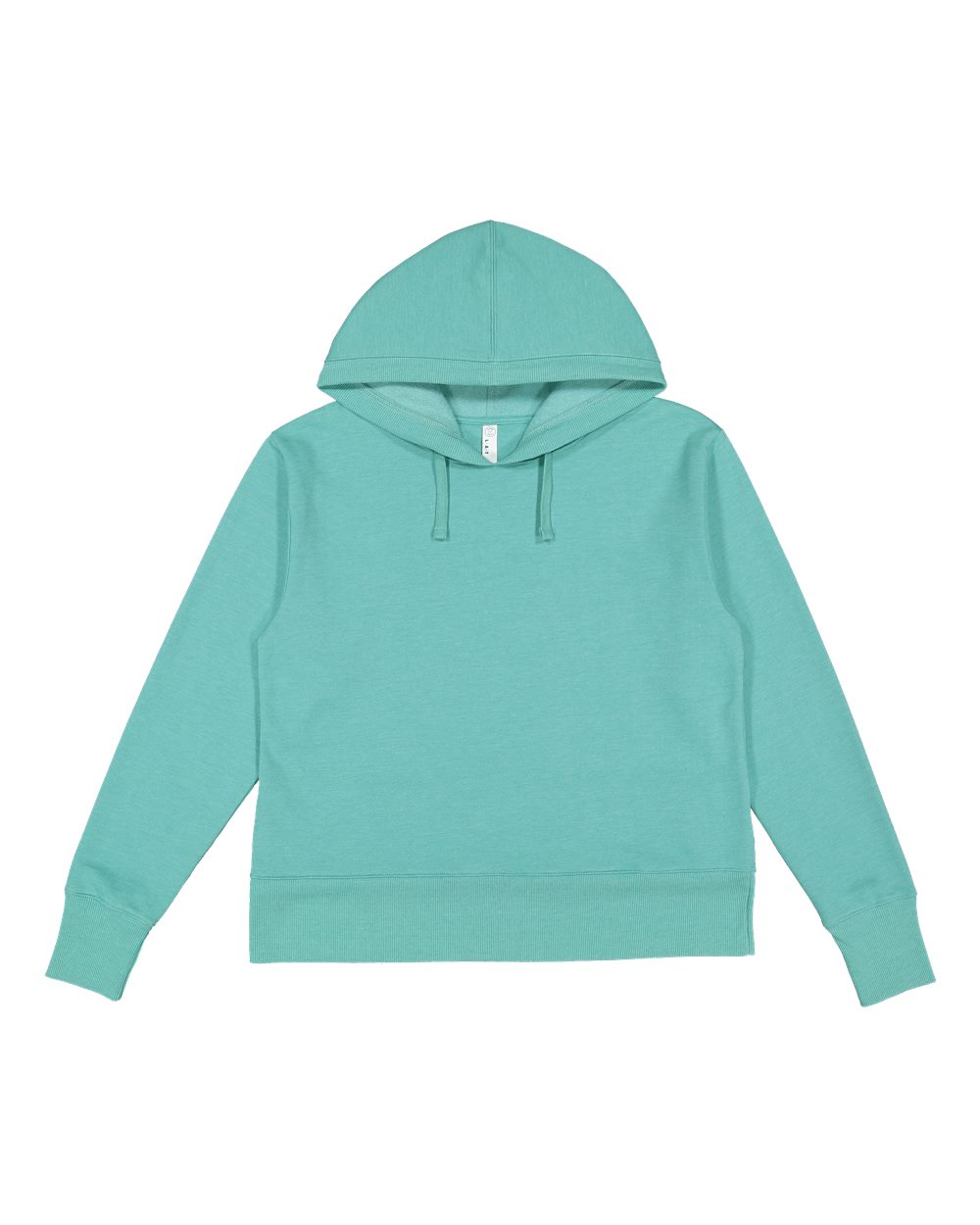 Live & Tell by LAT 3536 Women's Vintage Wash Hoodie Sweatshirt in Washed Saltwater