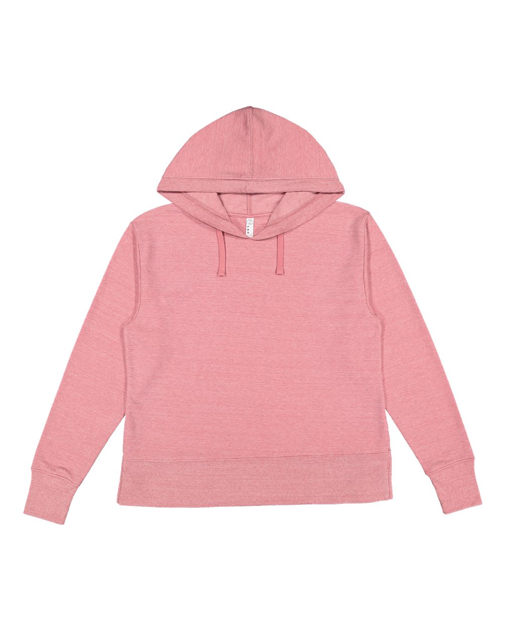 Live & Tell by LAT 3536 Women's Vintage Wash Hoodie Sweatshirt in Weathered Mauvelous