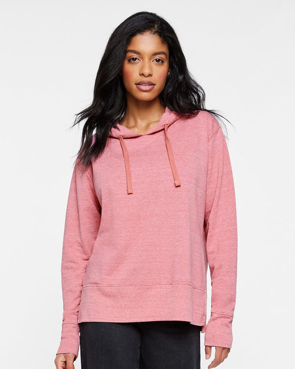 Live & Tell by LAT 3536 Women's Vintage Wash Hoodie Sweatshirt