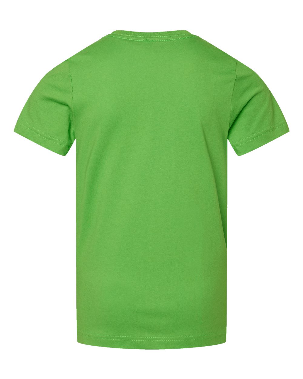 Live & Tell by LAT 6101 Youth Fine Jersey Tee in Apple, back