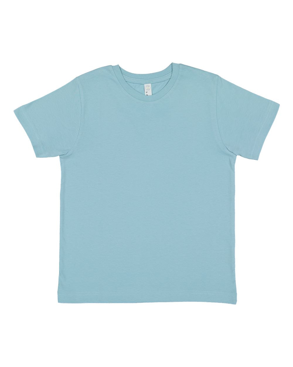 Live & Tell by LAT 6101 Youth Fine Jersey Tee in Arctic