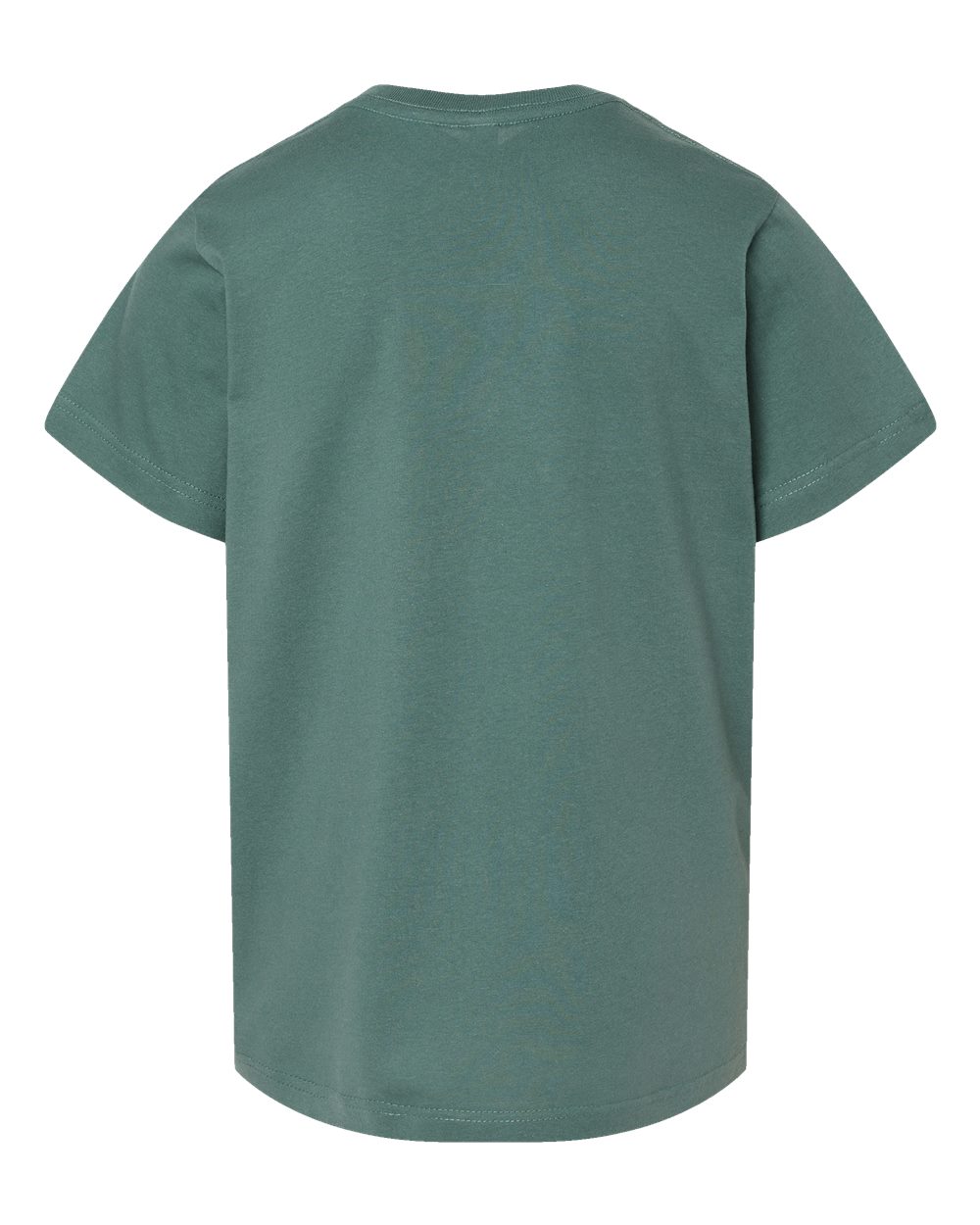 Live & Tell by LAT 6101 Youth Fine Jersey Tee in Basil, back