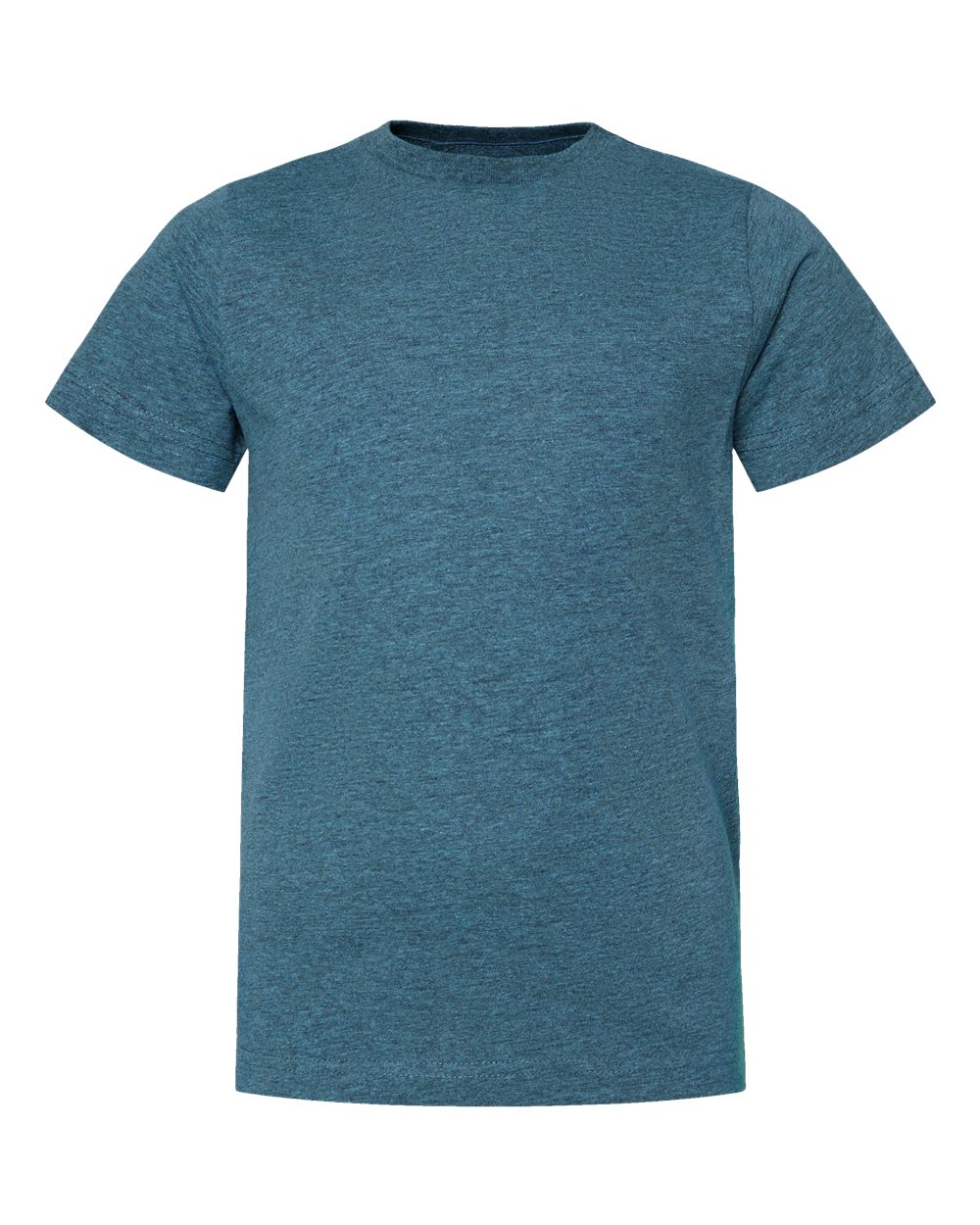 Live & Tell by LAT 6101 Youth Fine Jersey Tee in Bermuda Blackout