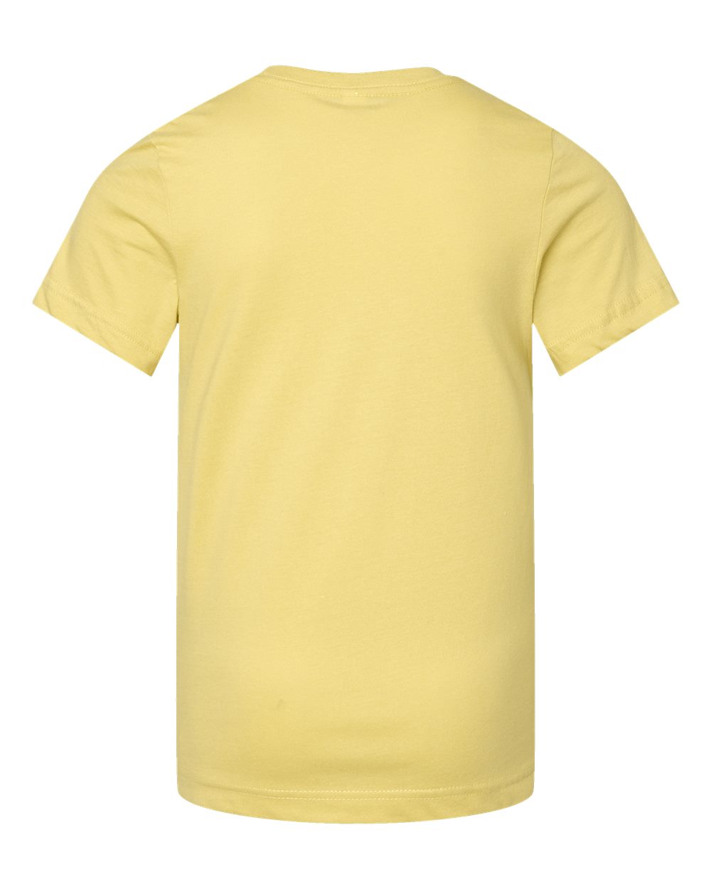 Live & Tell by LAT 6101 Youth Fine Jersey Tee in Butter, back