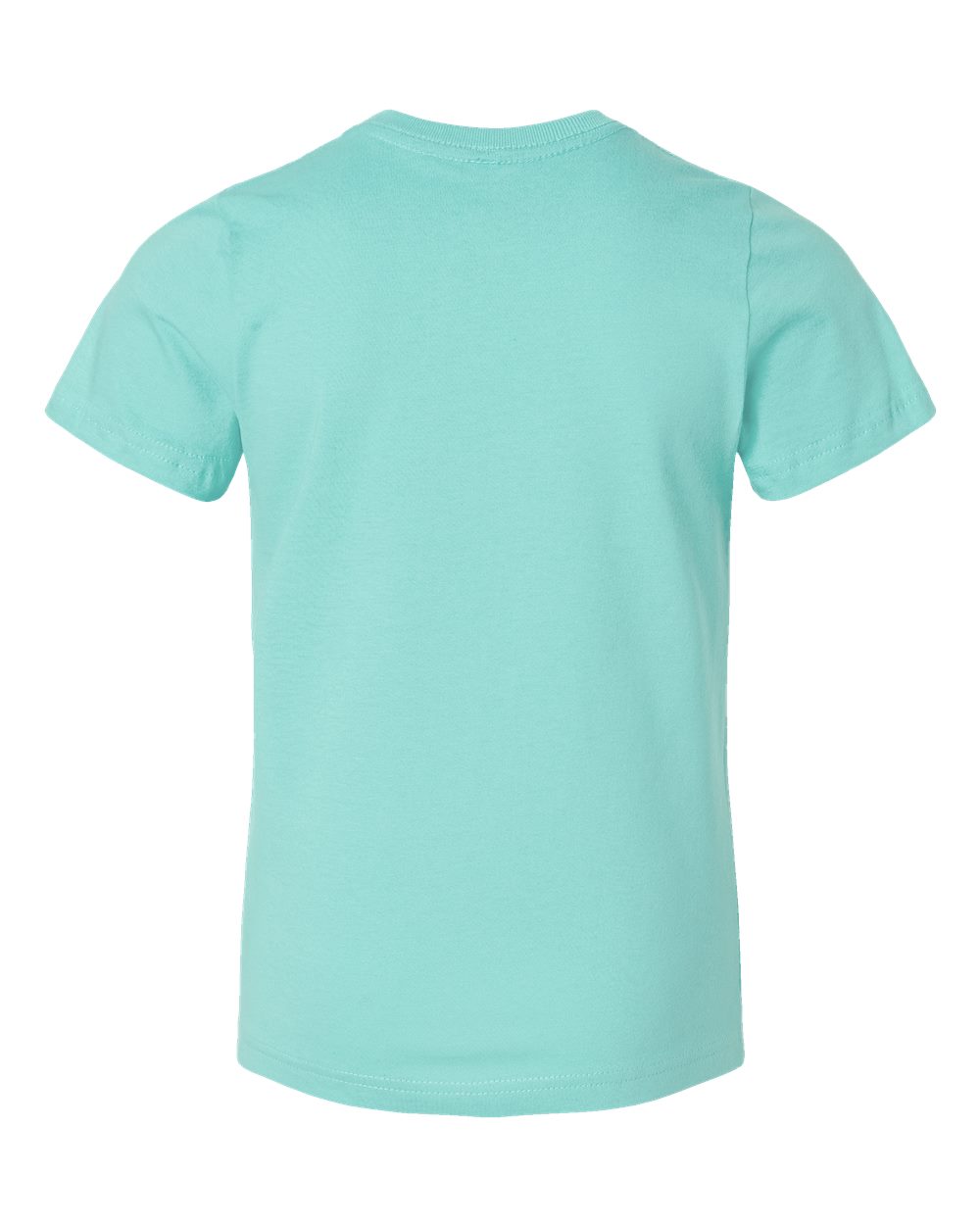 Live & Tell by LAT 6101 Youth Fine Jersey Tee in Chill, back