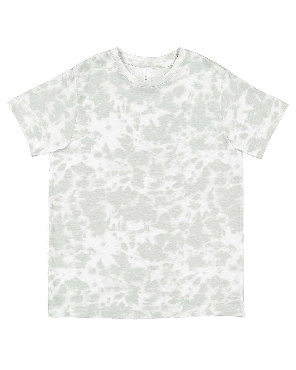 Live & Tell by LAT 6101 Youth Fine Jersey Tee in Haze Tie Dye